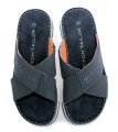 Tom Tailor 7480210004 modré pánske nazúvaky | ARNO-obuv.sk - obuv s tradíciou